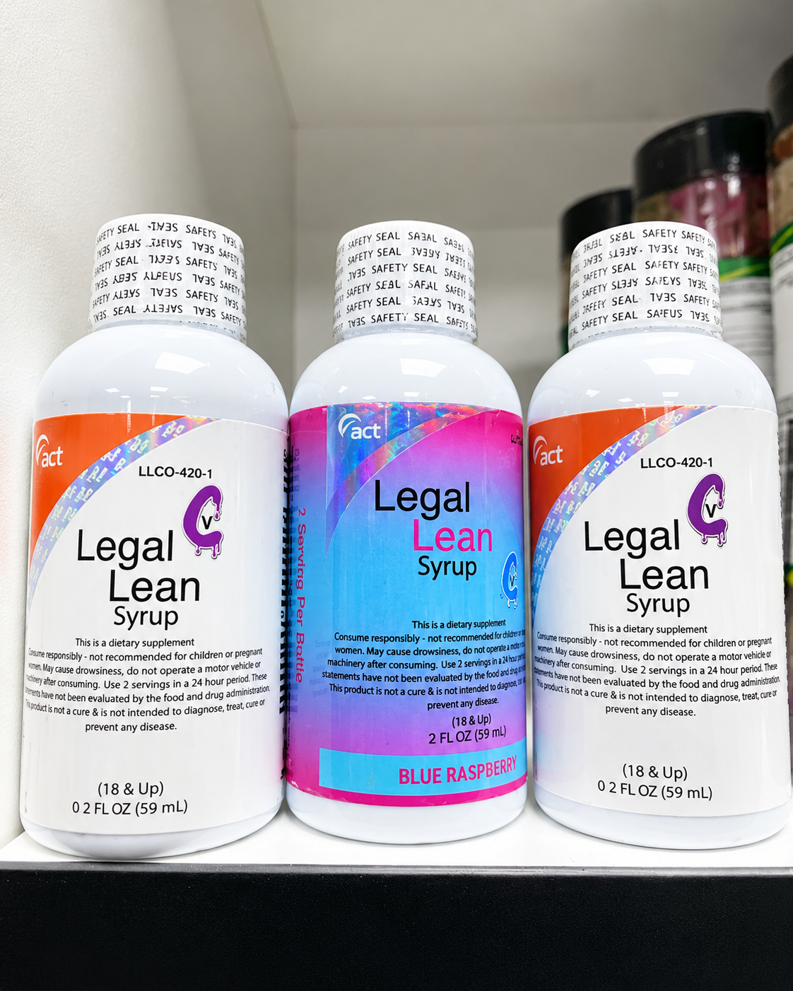 Buy Legal Lean Syrup-Blue Raspberry